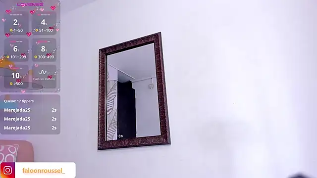 FaloonRoussel online show from March 13, 2025, 3:33 am