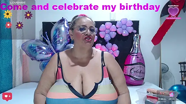 BBW salome online show from February 6, 2025, 9:06 pm