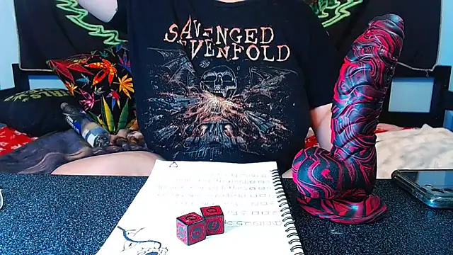 Chloenightmare online show from March 17, 2025, 9:01 am