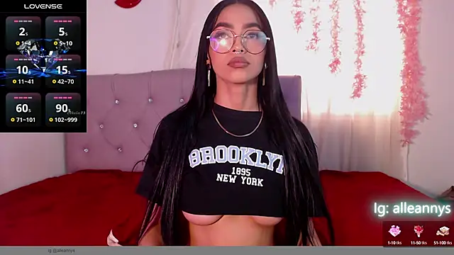 Alleanys Cristal online show from February 24, 2025, 5:20 pm