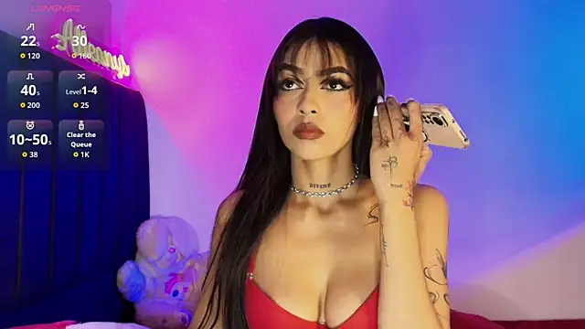 Alleanys Cristal online show from October 23, 2025, 10:08 pm