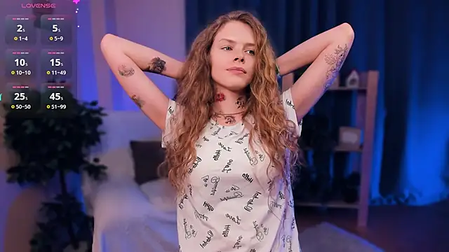 RayaNenlia online show from January 27, 2025, 8:07 am