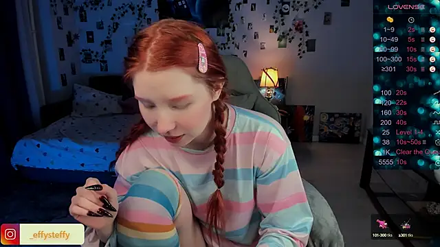 CallMeEffy1 online show from February 18, 2025, 5:20 am