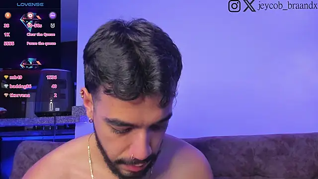 JeycobxBraand online show from January 18, 2025, 2:47 am