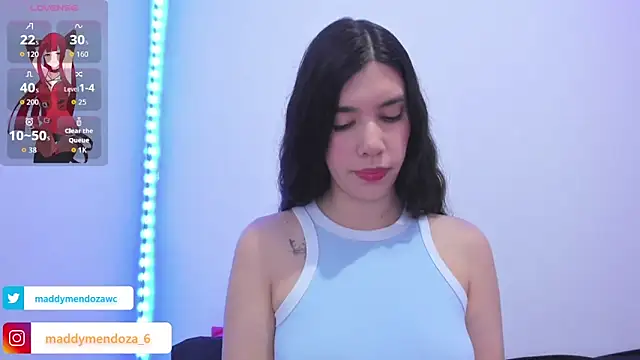 Snapshot of MaddyMendozaxx chatting on December 1, 2025, 2:55 pm MaddyMendozaxx online show from December 1, 2025, 2:55 pm