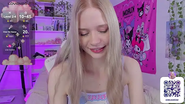 Milia Parker online show from February 10, 2025, 2:52 am