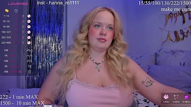 HANNA MONTANAS online show from March 14, 2026, 6:13 pm