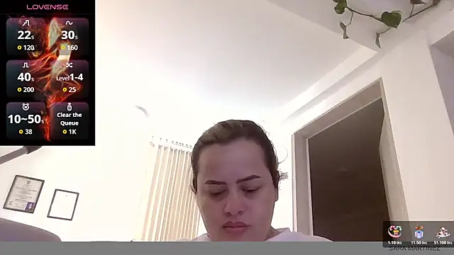 saramartinez1000 online show from February 20, 2026, 3:01 pm