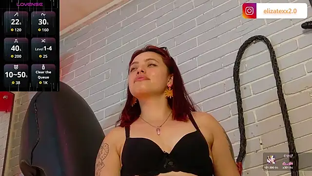 elizatexx online show from May 14, 2026, 8:15 pm
