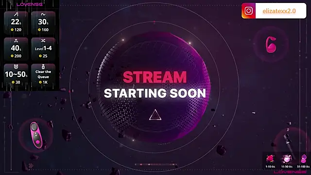 elizatexx online show from June 9, 2026, 7:03 pm