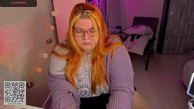 Melissa Purr online show from April 14, 2026, 2:06 am