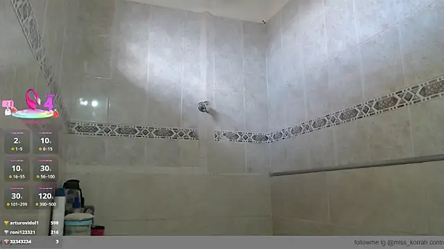 MissKorah online show from March 22, 2025, 10:15 pm