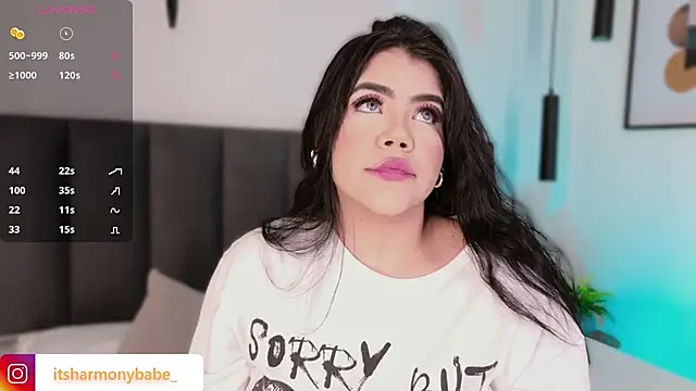 Snapshot of Harmonybabe_ chatting on February 9, 2026, 7:51 pm Harmonybabe online show from February 9, 2026, 7:51 pm