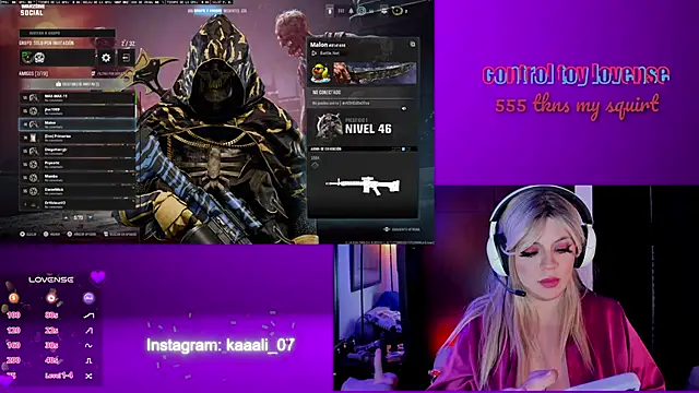 Irinaa Scarlett online show from January 19, 2025, 3:39 am