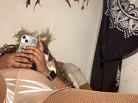 Sexy ebony BunNey online show from May 23, 2026, 2:50 am