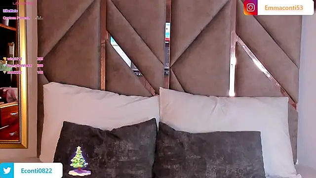 Snapshot of Emma-Conti chatting on December 28, 2024, 6:18 pm Emma-Conti online show from December 28, 2024, 6:18 pm