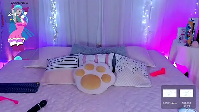 Snapshot of CuteRomi chatting on January 12, 2025, 4:10 am CuteRomi online show from January 12, 2025, 4:10 am