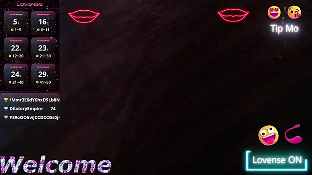 Lina10 online show from February 1, 2025, 1:34 am