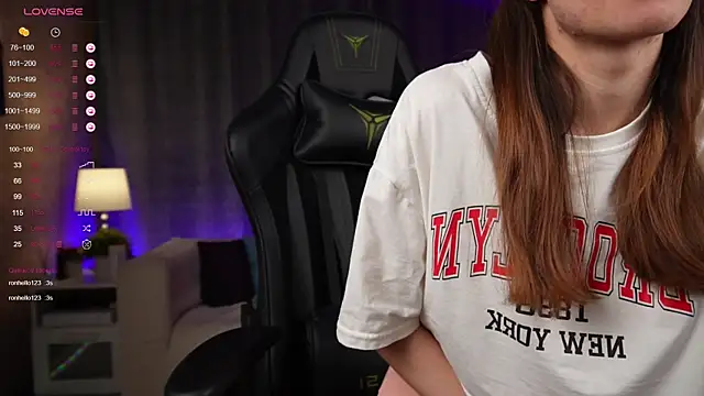 Amely Young online show from February 15, 2025, 2:47 am