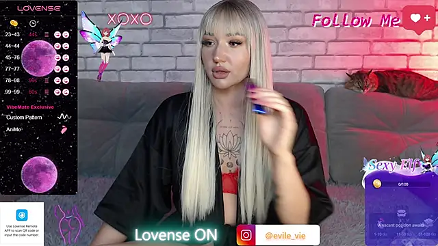 Eva Evile online show from March 2, 2025, 9:42 am