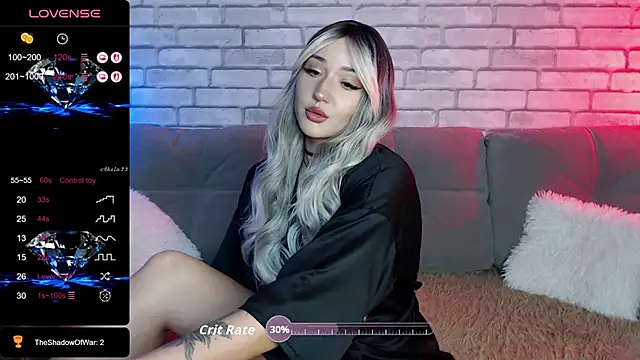 Eva Evile online show from November 7, 2025, 11:10 am