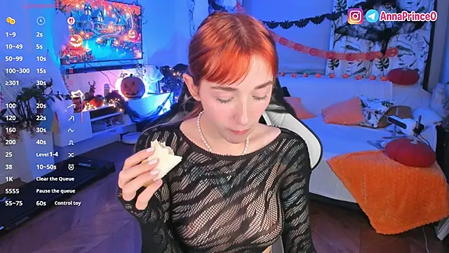 Anna Prince online show from November 3, 2025, 4:47 am