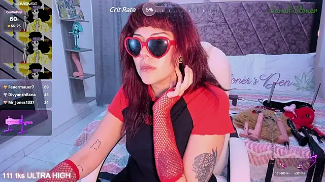 Sarah-Stoner online show from February 12, 2025, 10:48 pm