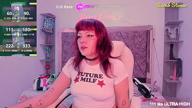 Sarah-Stoner online show from October 1, 2025, 8:15 pm