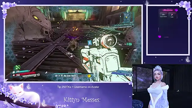 Snapshot of SassyKittyn chatting on February 5, 2025, 6:24 am SassyKittyn online show from February 5, 2025, 6:24 am