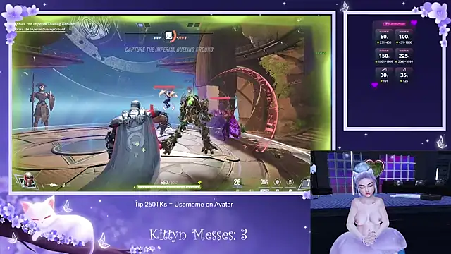 Snapshot of SassyKittyn chatting on February 13, 2025, 8:38 am SassyKittyn online show from February 13, 2025, 8:38 am