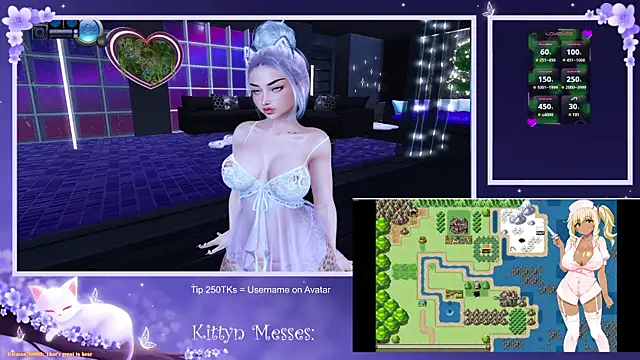 Snapshot of SassyKittyn chatting on February 14, 2025, 6:23 am SassyKittyn online show from February 14, 2025, 6:23 am