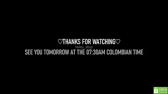 Haley shyy online show from February 21, 2025, 12:39 pm