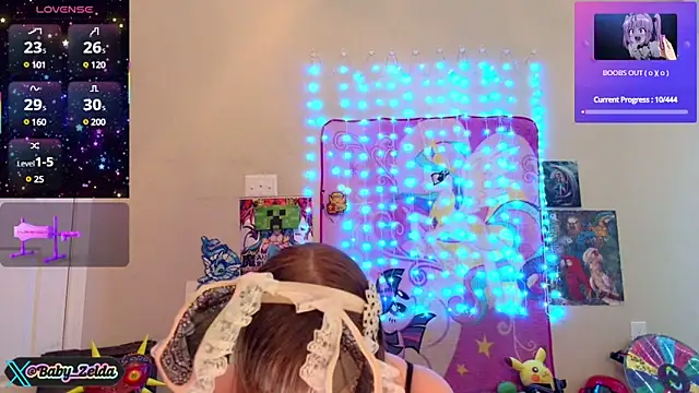 BabyZelda online show from March 8, 2025, 8:03 pm