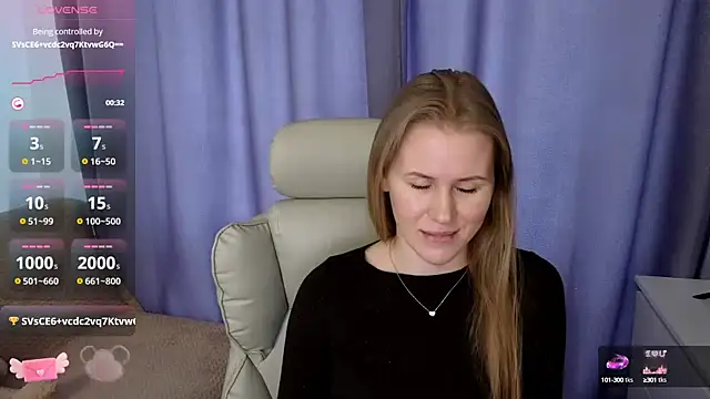 IsabelAllen online show from February 10, 2025, 11:57 am