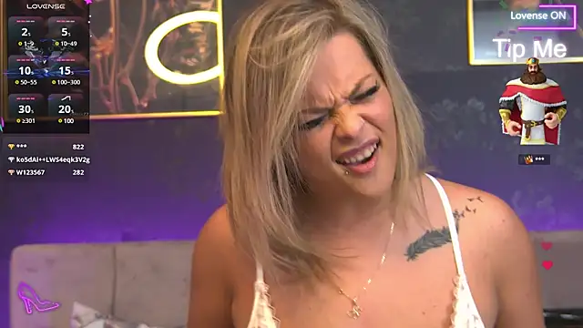 ZoeMesmerize online show from February 13, 2025, 4:07 pm