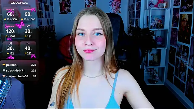 CuteMousee online show from February 17, 2025, 12:27 pm