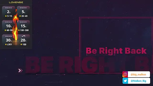 Malkon Big online show from March 21, 2025, 11:34 pm