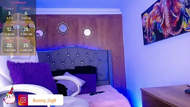 Bunny O online show from March 3, 2025, 8:21 pm