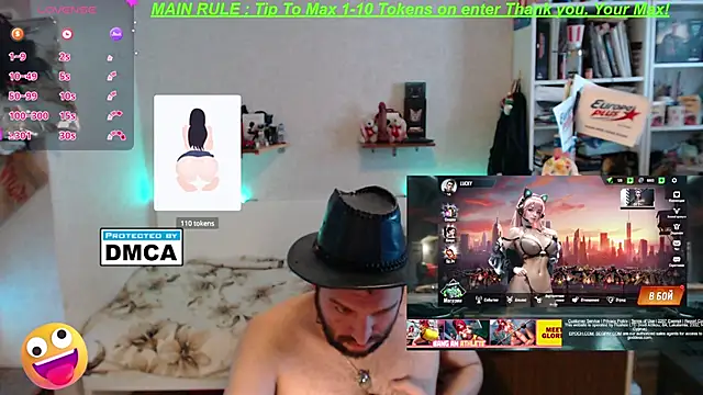 BISEXGOOD777 online show from February 23, 2025, 5:56 am