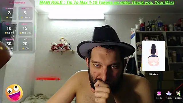 BISEXGOOD777 online show from March 7, 2025, 7:27 pm