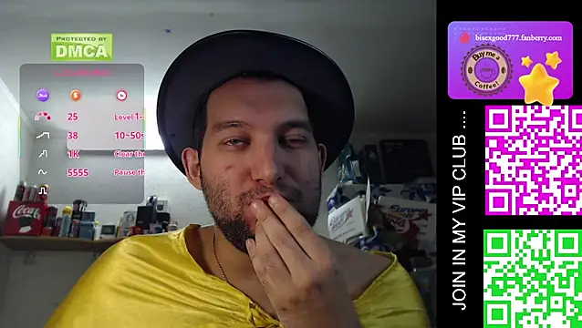 BISEXGOOD777 online show from September 14, 2025, 9:58 pm