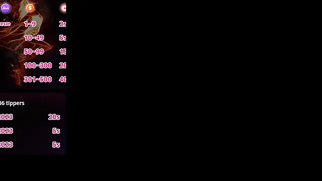 Scarlett OHara 1861 online show from February 5, 2025, 8:25 pm