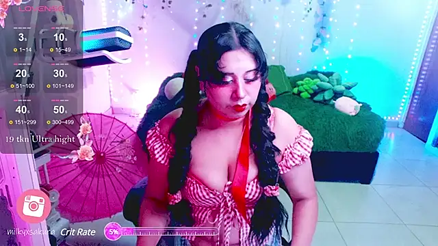 MilkyXSakura online show from March 16, 2025, 2:53 am