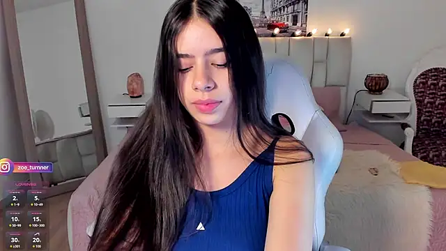 zoe turnner 18 online show from September 18, 2025, 11:34 am