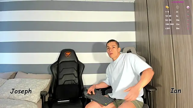 ianandjosephx online show from October 12, 2025, 2:38 pm