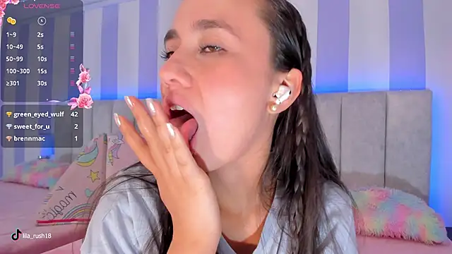 lila rush online show from January 9, 2025, 8:55 pm