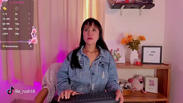 lila rush online show from October 13, 2025, 8:53 pm