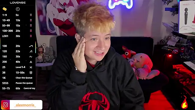 Snapshot of _AlexMorris chatting on October 21, 2025, 5:08 am  AlexMorris online show from October 21, 2025, 5:08 am