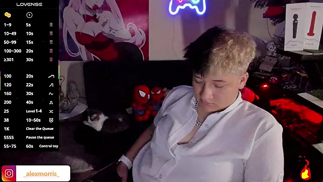 Snapshot of _AlexMorris chatting on October 28, 2025, 7:12 am  AlexMorris online show from October 28, 2025, 7:12 am