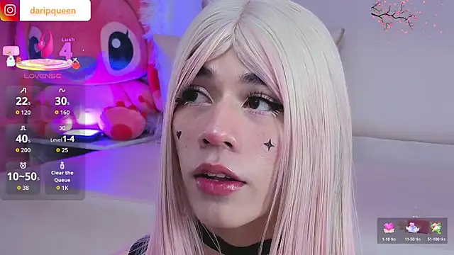 DaripQueen online show from November 28, 2025, 2:42 pm